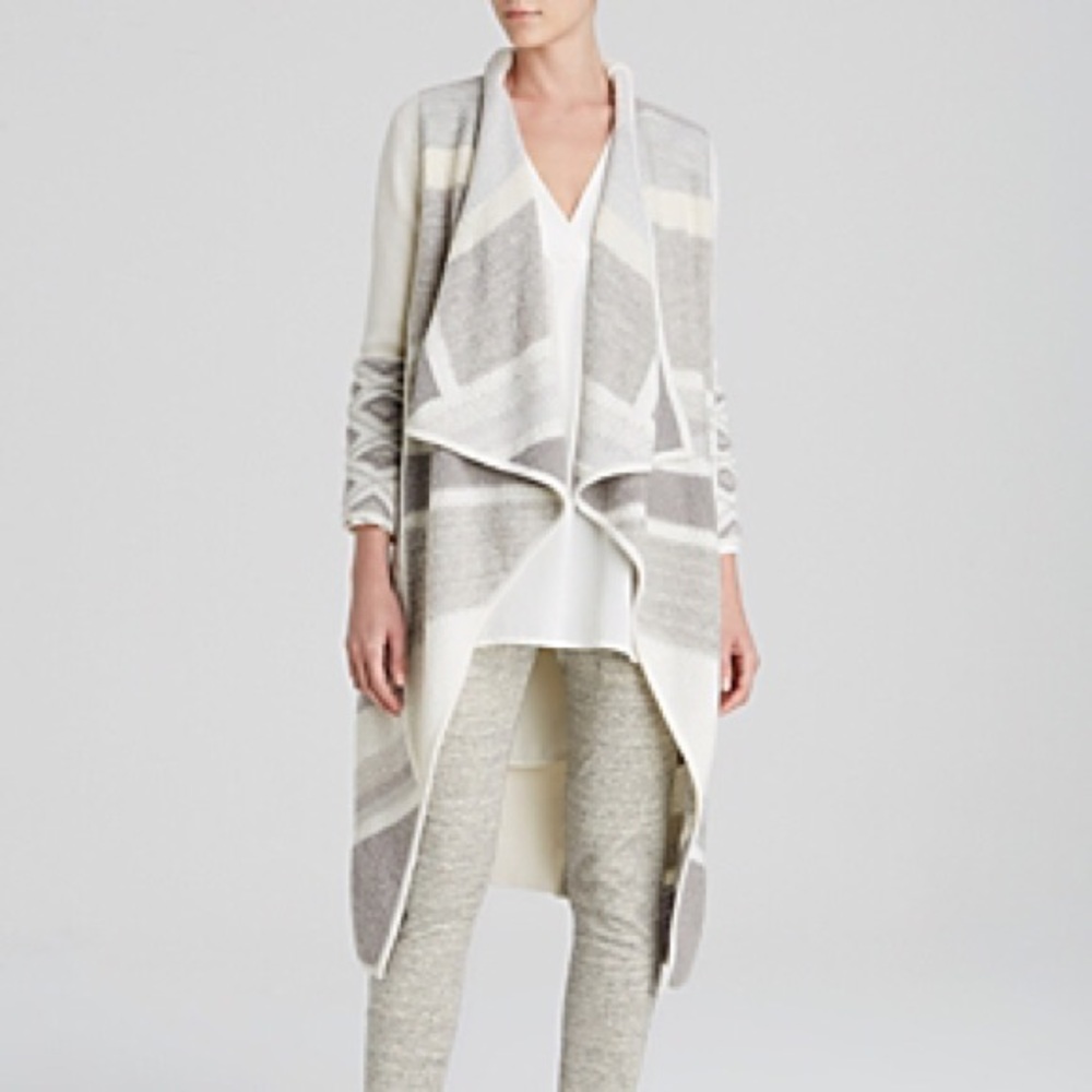 Vince Knit Long Cardigan